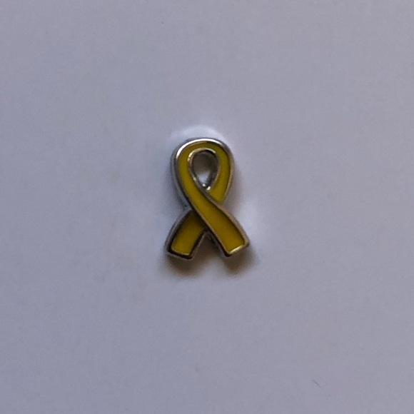 Yellow Ribbon Charm - Picture 1 of 1